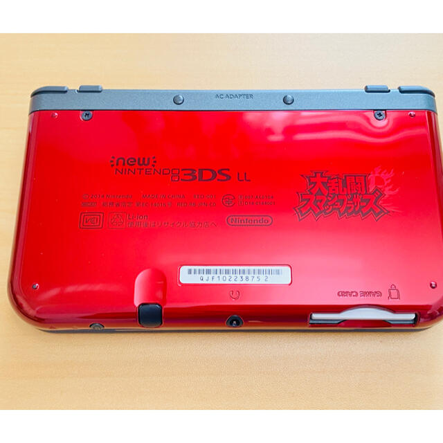 ニンテンドー3DS(ニンテンドー3DS)のNewニンテンドー3DS LL 大乱闘スマッシュブラザーズ エディションセット　 エンタメ/ホビーのゲームソフト/ゲーム機本体(携帯用ゲーム機本体)の商品写真