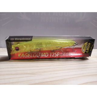 メガバス(Megabass)のメガバス　カゲロウ　MD　125　F 　GP イエロービーナス(ルアー用品)