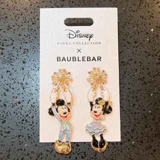 新品未使用☆日本未入荷☆WDW50周年☆バウブルバー☆ピアス(ピアス)