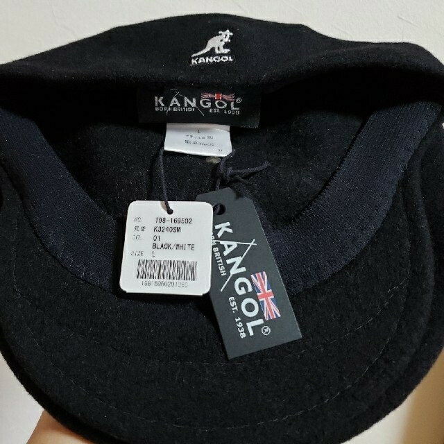 KANGOL(カンゴール)の　最終お値下げ！カンゴールハンチング　Lサイズ レディースの帽子(ハンチング/ベレー帽)の商品写真