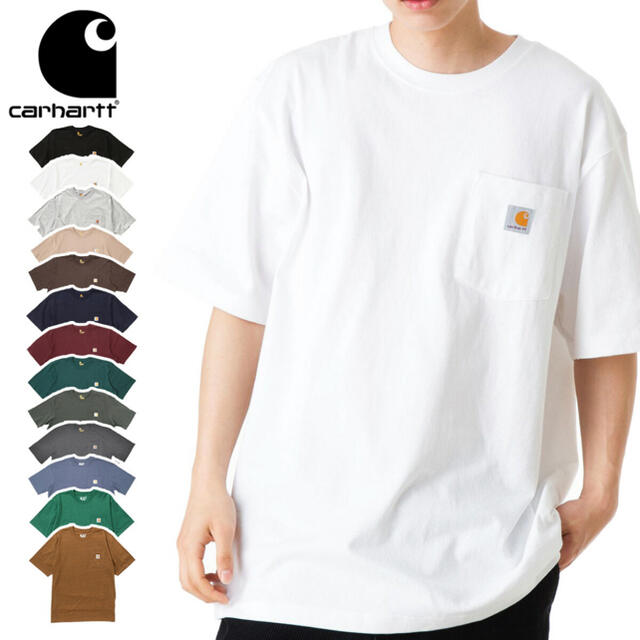 carhartt(カーハート)のCarhartt  カーハート / ビッグサイズワンポイントロゴ 半袖Tシャツ メンズのトップス(Tシャツ/カットソー(半袖/袖なし))の商品写真