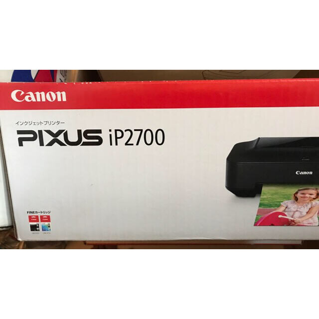 新品未開封】Canon PIXUS iP2700 インクジェットプリンター-