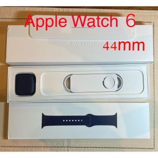 アップルウォッチ(Apple Watch)のApple Watch Series 6 ブルーアルミニウム GPS 44mm(腕時計(デジタル))