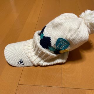 ルコックスポルティフ(le coq sportif)のルコック　ニットゴルフキャップused(キャップ)