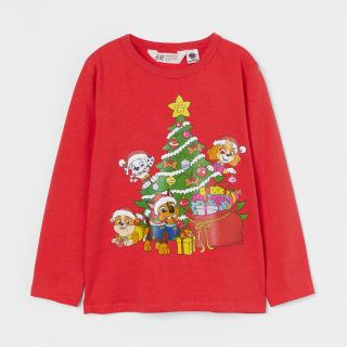 エイチアンドエム(H&M)のH&M プリントジャージートップス　パウパトロール(Tシャツ/カットソー)