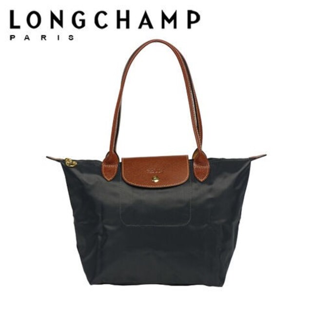 LONGCHAMP - ロンシャン ル プリアージュ トートバッグ S ガンメタルの ...