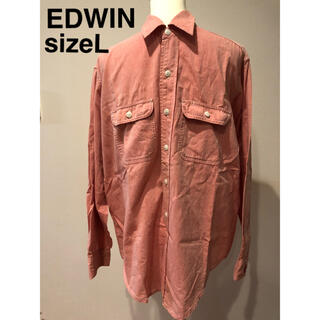 エドウィン(EDWIN)のエドウィン　EDWIN メンズ　シャツ　オーバーサイズ　古着　長袖(シャツ)