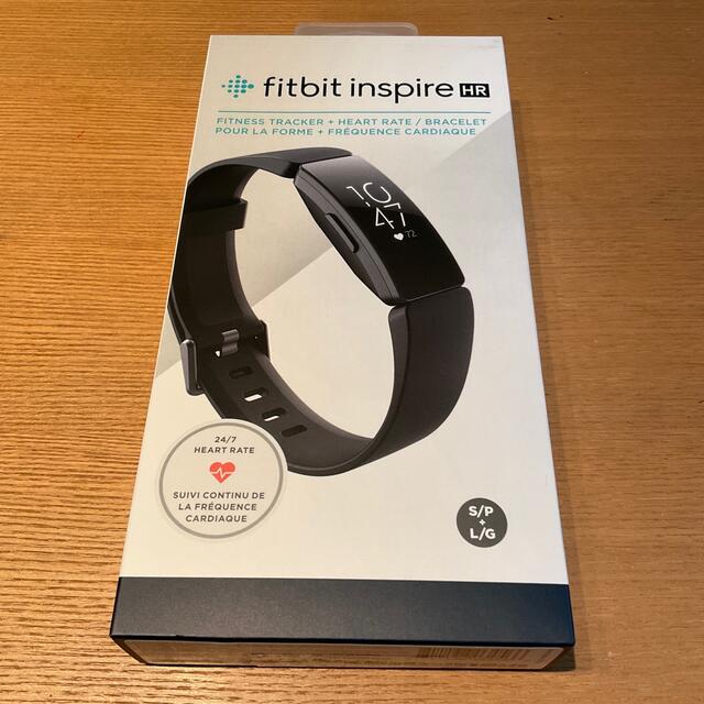 【新品未開封】Fitbit Inspire HR ブラック