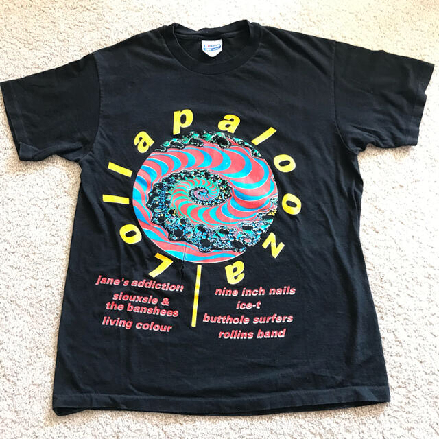 超レアデッドストックVintage 1991年第1回ロラパルーザフェス　Tシャツ