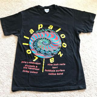 超レアデッドストックVintage 1991年第1回ロラパルーザフェス　Tシャツ(Tシャツ/カットソー(半袖/袖なし))