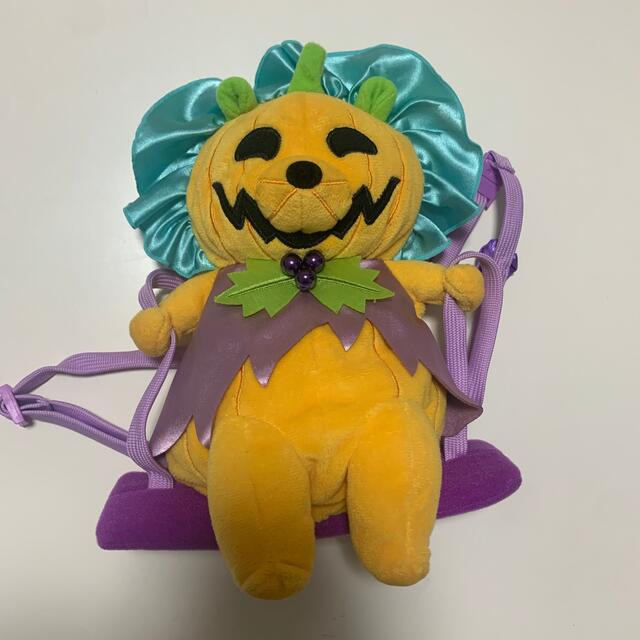【美品】かぼちゃのおばけポシェット エンタメ/ホビーのおもちゃ/ぬいぐるみ(キャラクターグッズ)の商品写真