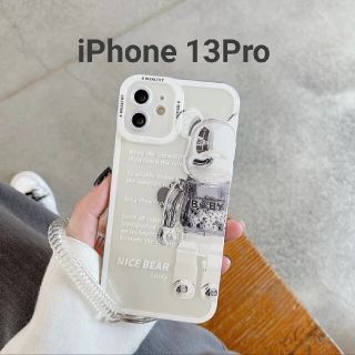 アイフォーン(iPhone)の新品未使用可愛い熊 iPhone 13Pro ケース(iPhoneケース)