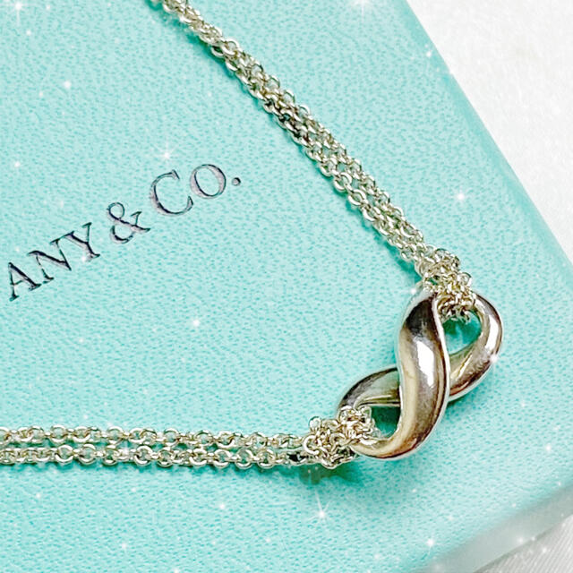 Tiffany & Co.(ティファニー)の【正規品】Tiffany  インフィニティペンダント シルバー925 定価４万円 レディースのアクセサリー(ネックレス)の商品写真