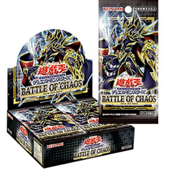 遊戯王　バトルオブカオス　初回生産限定版　シュリンク付き　10box