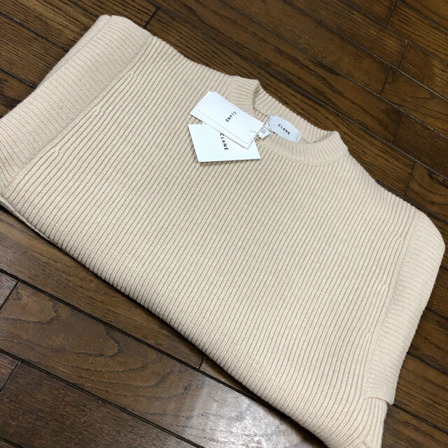 Ameri VINTAGE(アメリヴィンテージ)のCLANE ◇2WAY SLANT KNIT TOPS◇ クラネ レディースのトップス(ニット/セーター)の商品写真