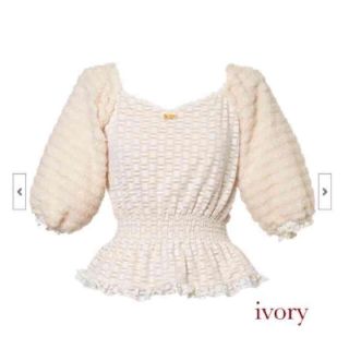 Crayme, クレイミー/ Yarn Lace Tops レーストップス