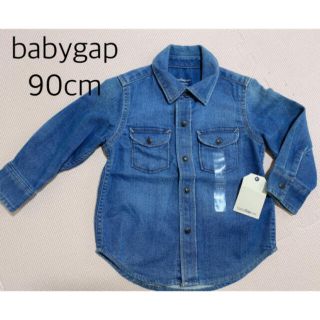 ギャップ(GAP)のbabygap デニムシャツ 90cm(Tシャツ/カットソー)