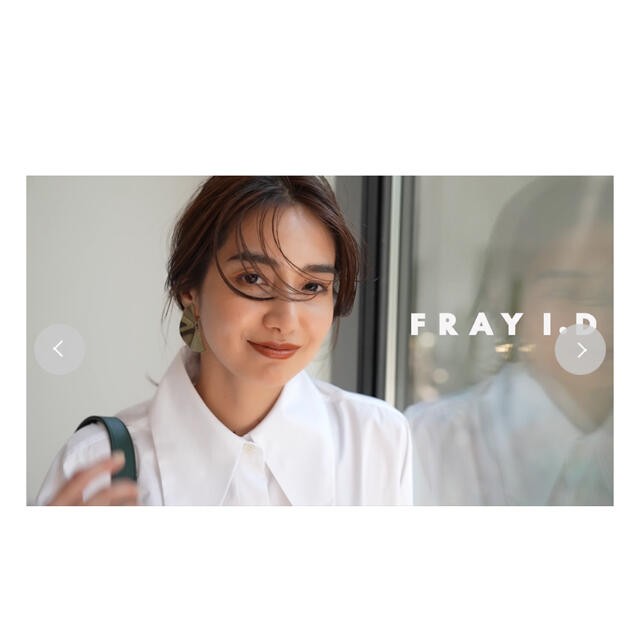 FRAY I.D(フレイアイディー)のロングポイントカラーシャツ レディースのトップス(シャツ/ブラウス(長袖/七分))の商品写真