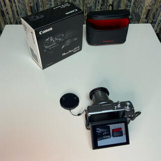 Canon G7X MarkⅢ シルバー レンズ保護フィルター ケース付 美品✨