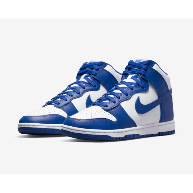 NIKE(ナイキ)のNIKE DUNK HIGH GAME ROYAL 27.5cm 黒タグ付き新品 メンズの靴/シューズ(スニーカー)の商品写真