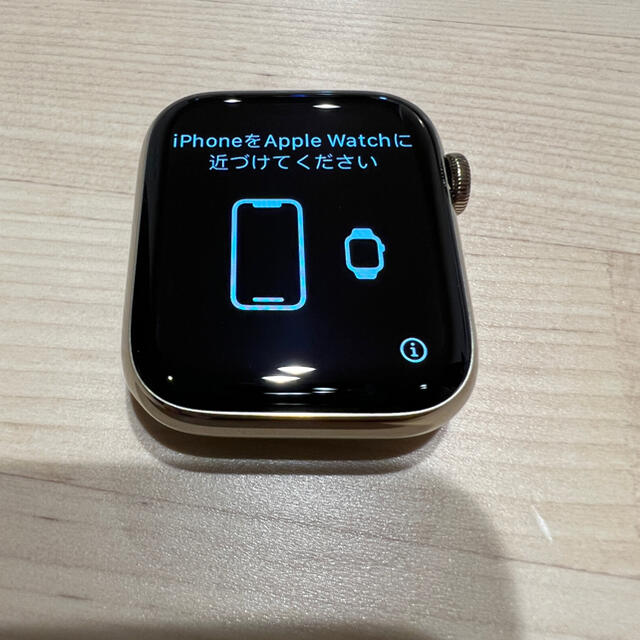 【美品】Apple Watch series 6 44mm ゴールドステンレス