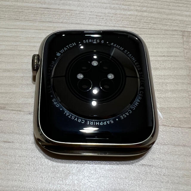 【美品】Apple Watch series 6 44mm ゴールドステンレス