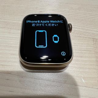 Apple Watch - 【美品】Apple Watch series 6 44mm ゴールドステンレス