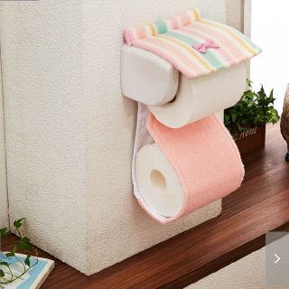 ベルメゾン(ベルメゾン)のトイレットペーパーホルダー　（ベルメゾン商品）(日用品/生活雑貨)