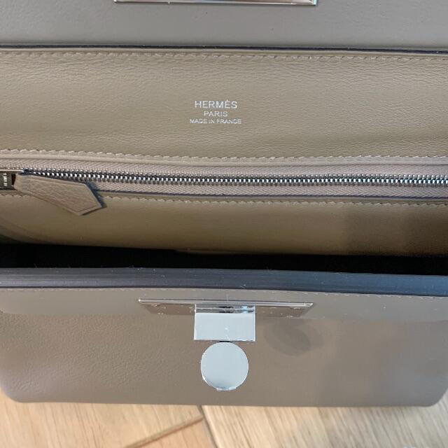 新品エルメス24/24ミニ ヴァンキャトルミニ21 HERMES エトゥープ