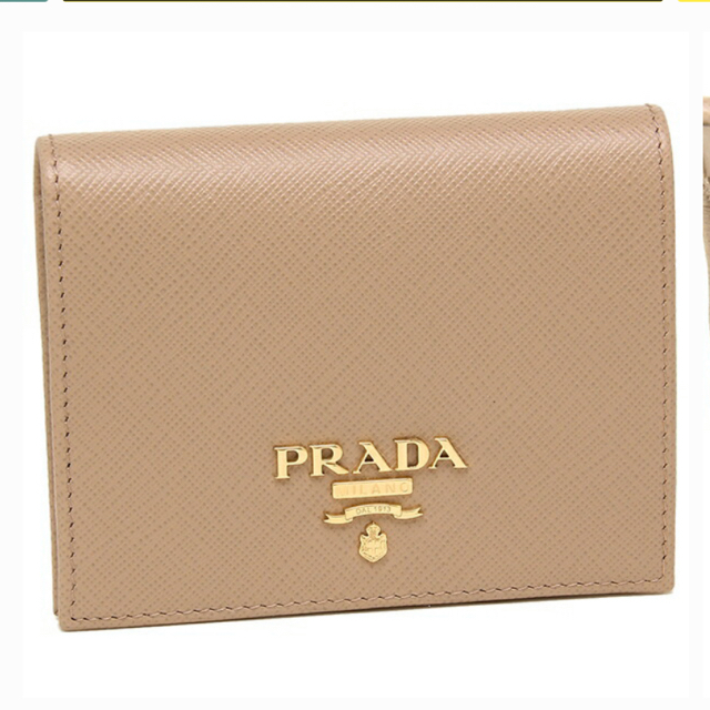 PRADA(プラダ)のs様専用　PRADA 二つ折り財布👛 レディースのファッション小物(財布)の商品写真