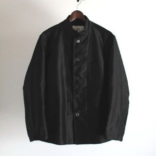 コモリ(COMOLI)のOUTIL VESTE GABARRET モールスキン スタンドカラージャケット(カバーオール)