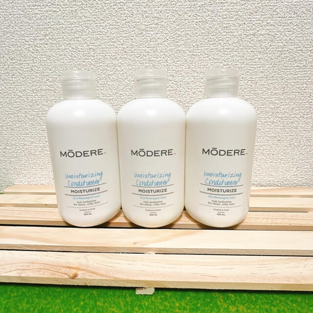 モデーア modere モイスチャライジングコンディショナー 3本セット