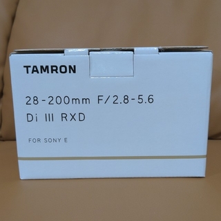 タムロン(TAMRON)のタムロン 28-200mm F2.8-5.6 DiIII RXD 新品・未開封品(レンズ(ズーム))