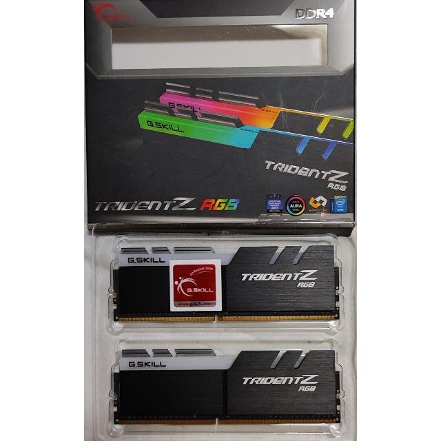 GSkill型番デスクトップ用 DDR4-3200 8GBx2 LED発光