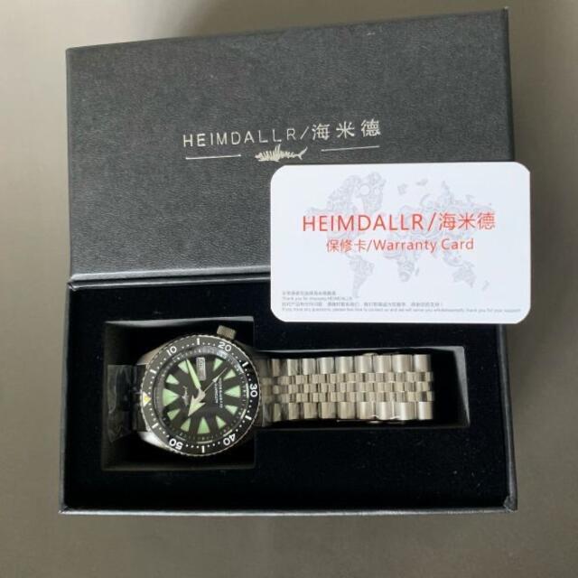 【希少】HEIMDALLR★ヘイムダール ダイバーズ セイコー製 メンズ腕時計