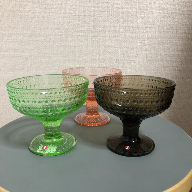 iittala(イッタラ)の週末お値下げ！イッタラ　カステヘルミ　スタンドボウル　3個 インテリア/住まい/日用品のキッチン/食器(食器)の商品写真