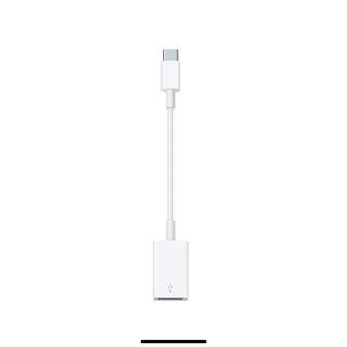 アップル(Apple)のアップル USB-C - USBアダプタ MJ1M2AM/A(その他)