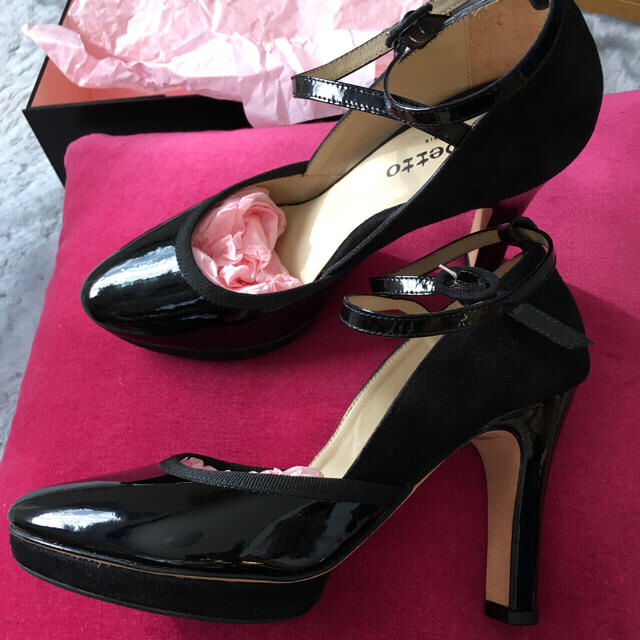 repetto(レペット)の美品 repetto ヒール 37 レディースの靴/シューズ(ハイヒール/パンプス)の商品写真