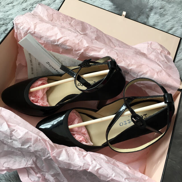 repetto(レペット)の美品 repetto ヒール 37 レディースの靴/シューズ(ハイヒール/パンプス)の商品写真