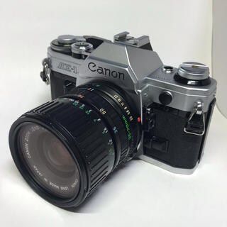 キヤノン(Canon)のキヤノンAE-1 レンズ付き(フィルムカメラ)