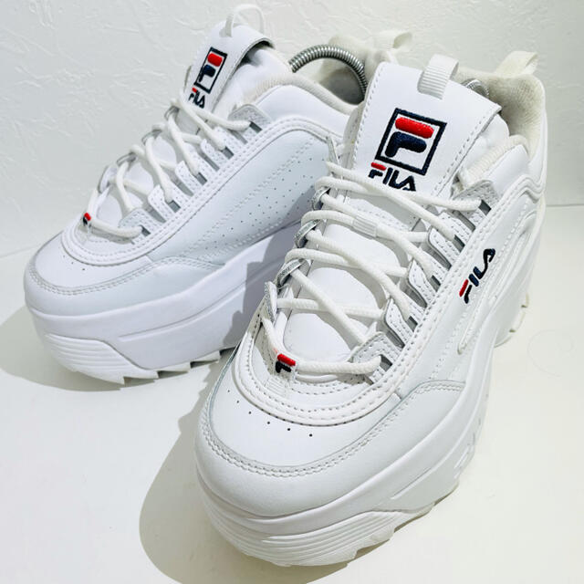 FILA(フィラ)のFILA/フィラ★ディスラプター2 ウェッジ★超厚底★5FM00704★25.0 レディースの靴/シューズ(スニーカー)の商品写真