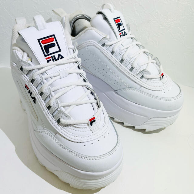 FILA - FILA/フィラ★ディスラプター2 ウェッジ★超厚底★5FM00704★25.0の通販 by T-SNEAKERS!!【フォロー