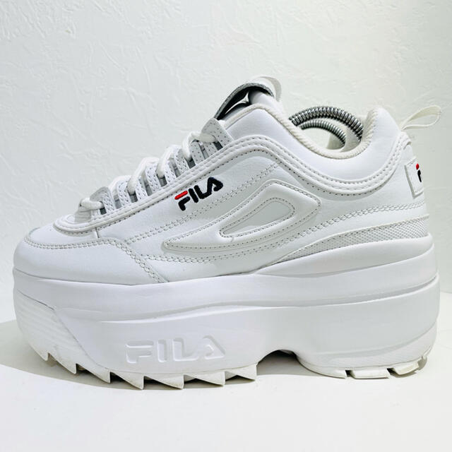 FILA(フィラ)のFILA/フィラ★ディスラプター2 ウェッジ★超厚底★5FM00704★25.0 レディースの靴/シューズ(スニーカー)の商品写真