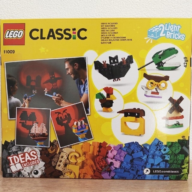 Lego(レゴ)のLEGO CLASSIC 11009 アイデアパーツ ライトセット 新品 キッズ/ベビー/マタニティのおもちゃ(知育玩具)の商品写真