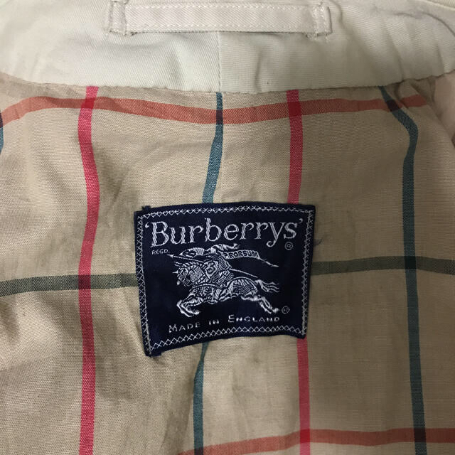 BURBERRY(バーバリー)のビンテージバーバリー　コート　M メンズのジャケット/アウター(トレンチコート)の商品写真