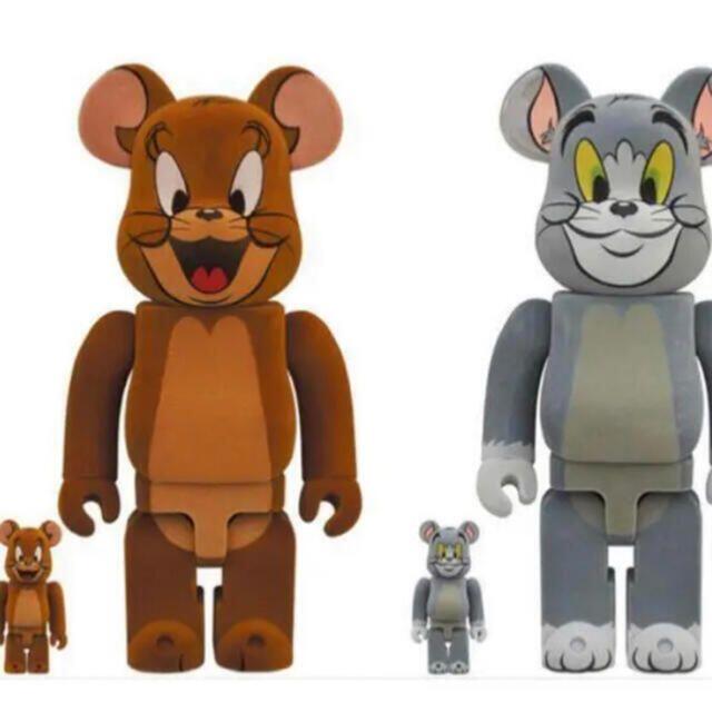 BE@RBRICK TOM JERRYフロッキー Ver. 100% 400％ - その他