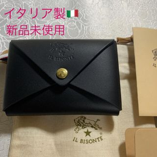 イルビゾンテ(IL BISONTE)の新品未使用☆イルビゾンテカードケース　名刺入れ　コインケース(名刺入れ/定期入れ)