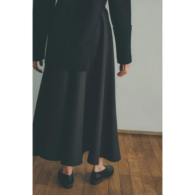 CLANE クラネ DOUBLE CROSS CIRCULAR SKIRT- クラネ 21AW DOUBLE CROSS CIRCULAR SKIRT