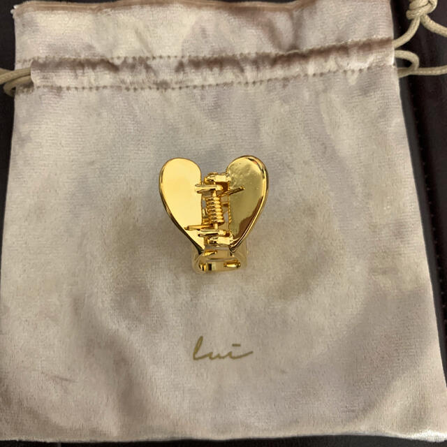 lui jewelry heart clip レディースのヘアアクセサリー(バレッタ/ヘアクリップ)の商品写真