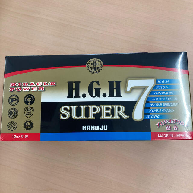 ＨGＨ　　スーパー７ 食品/飲料/酒の健康食品(アミノ酸)の商品写真